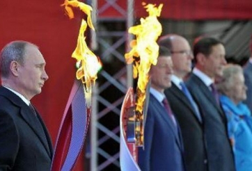 Hành trình rước đuốc Olympic quanh thành phố Sochi